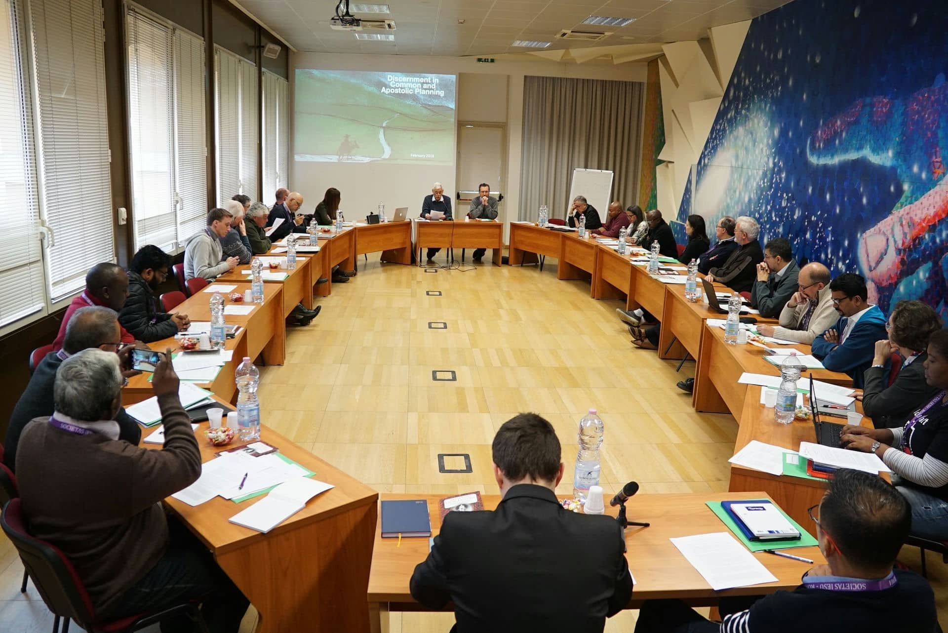 Reunión sobre el Discernimiento en la Curia General de Roma