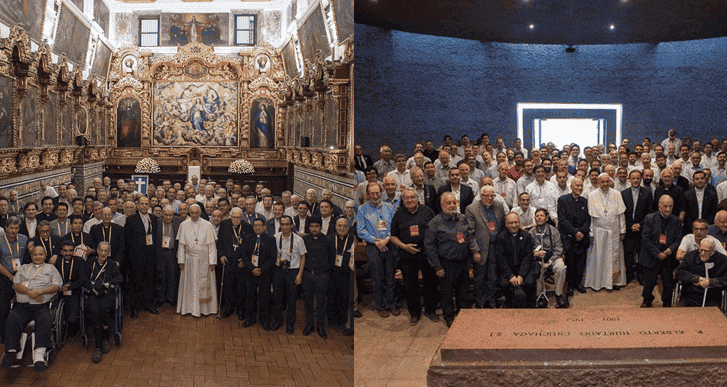 Transcripción oficial de las conversaciones del Papa Francisco con jesuitas de Chile y Perú