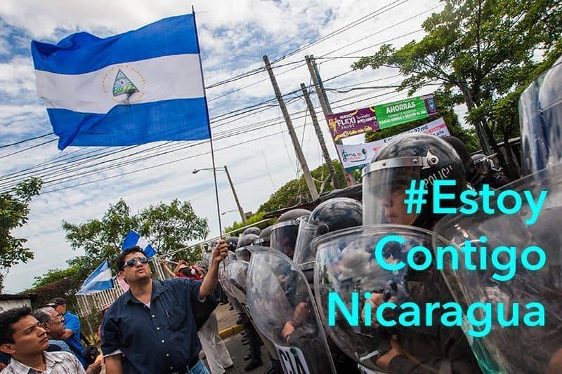 Campaña #EstoyContigoNicaragua