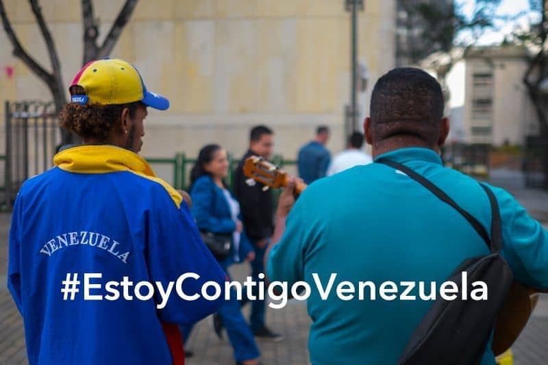 Suma tu voz: #EstoyContigoVenezuela