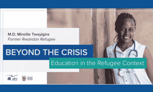  Evento digital: Más allá de la crisis (La educación en contexto de refugiados)