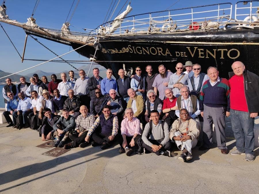 Jesuitas de la Curia General en excursión comunitaria 