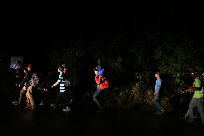 En medio de amenazas avanza nueva caravana de migrantes en Honduras