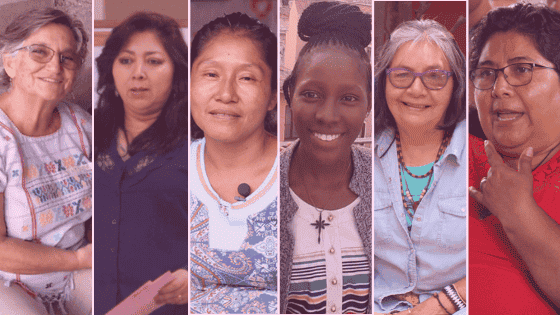 Mujeres en compañía de Jesús