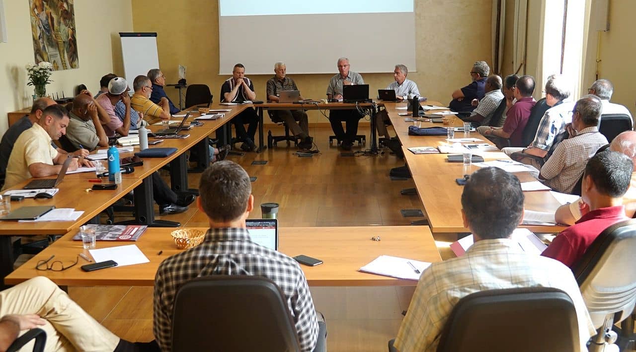 El Consejo Ampliado del Padre General está en acción esta semana