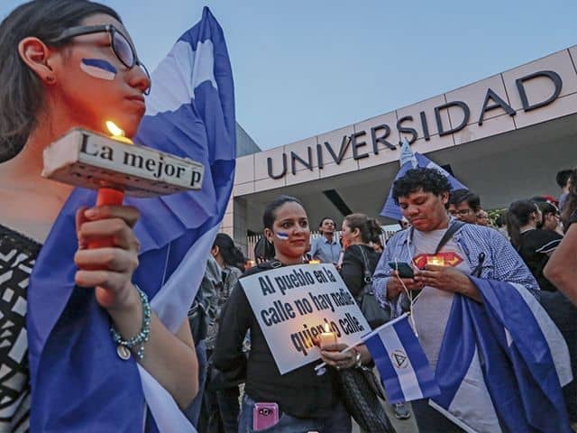UCA, en el corazón de las protestas en Nicaragua