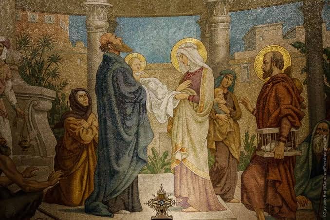 “... llevaron el niño a Jerusalén para presentárselo al Señor” (Lucas 2, 22-40)