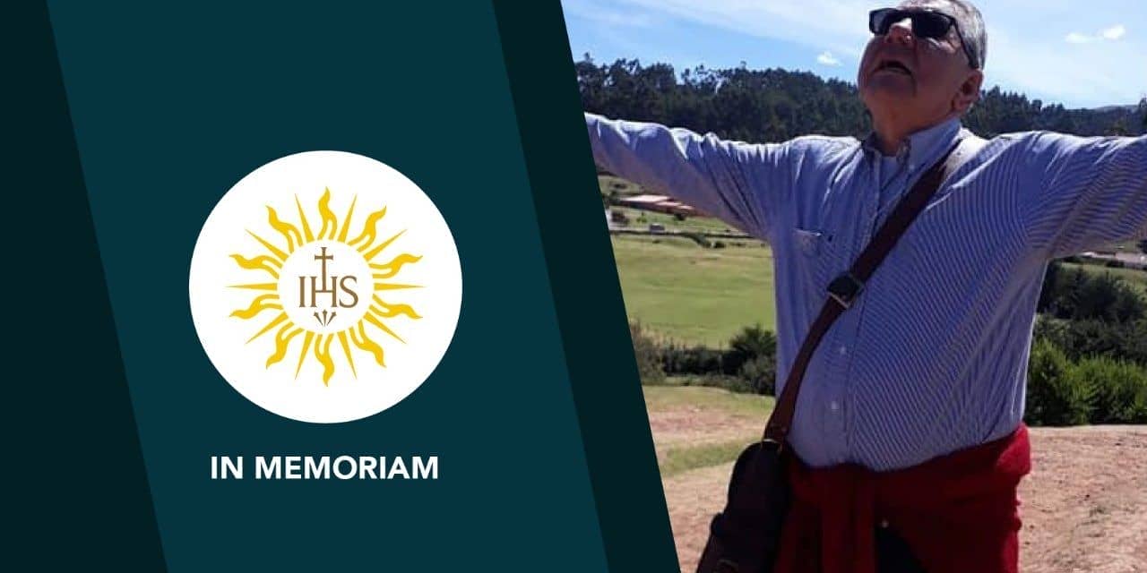 El hermano jesuita Arístides Estela de la Provincia de Perú partió a la Casa del Padre