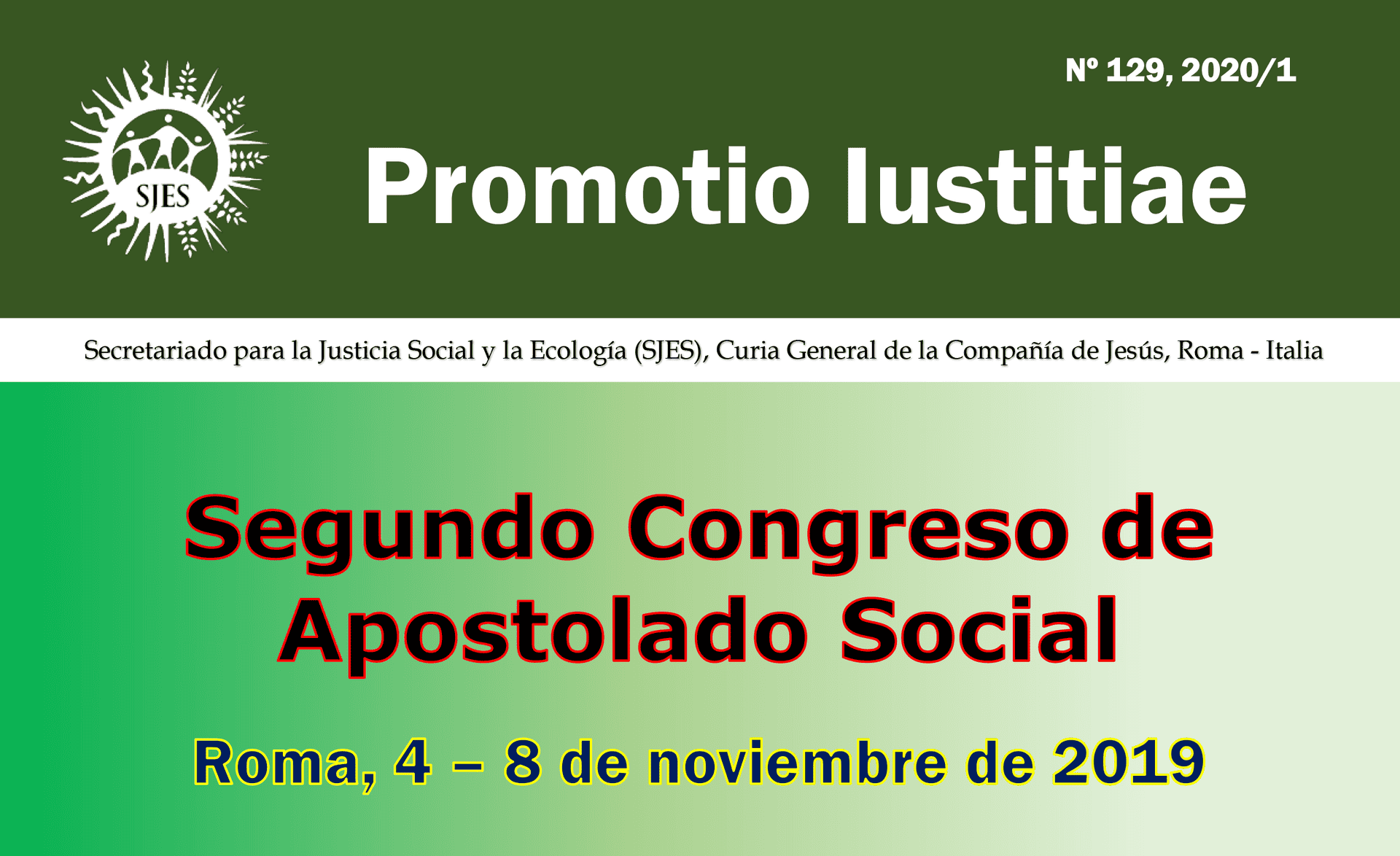 SJES – Promotio Iustitiae, sobre el segundo congreso de Apostolado Social