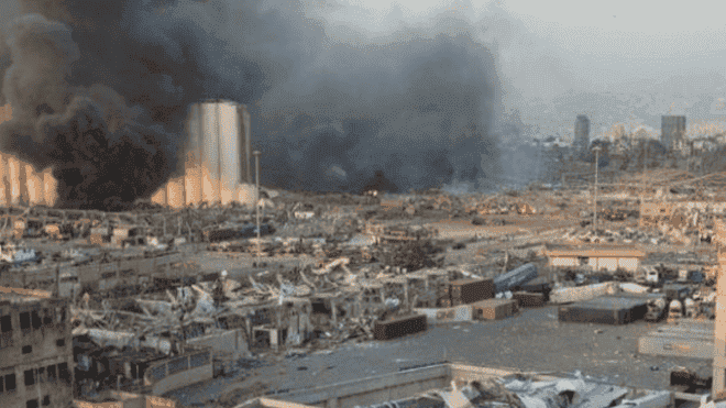 El Papa reza por las víctimas de las explosiones de Beirut