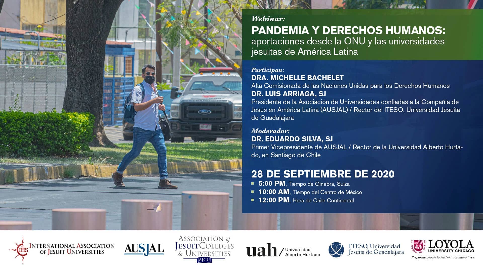 Webinar “Pandemia y Derechos Humanos: aportaciones desde la ONU y las universidades jesuitas de América Latina”