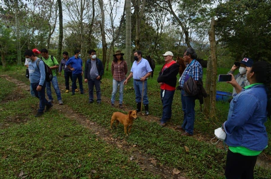 Gira práctica agroecológica en Colombia