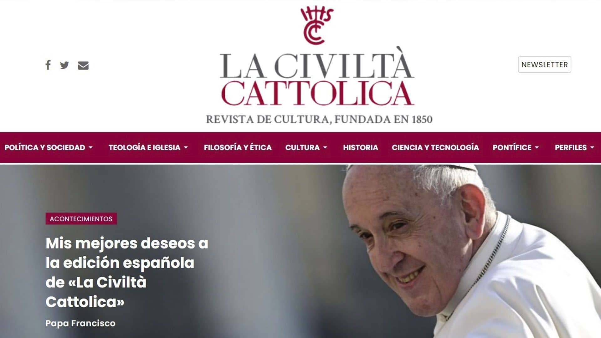 «LA CIVILTÀ CATTOLICA» en español y gratuita