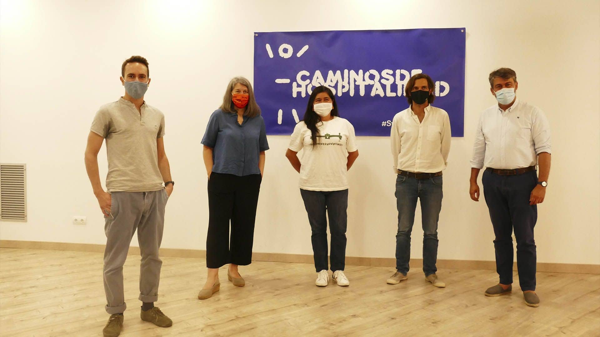 Caminatas solidarias con las personas refugiadas