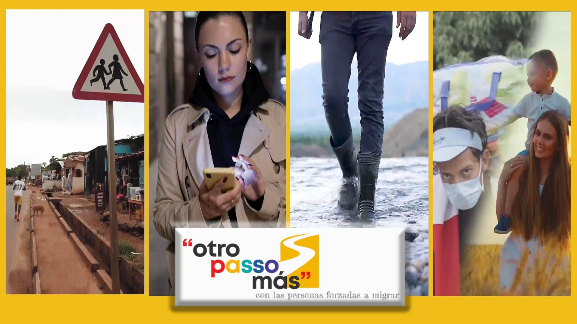 La canción para caminar con las personas forzadas a migrar