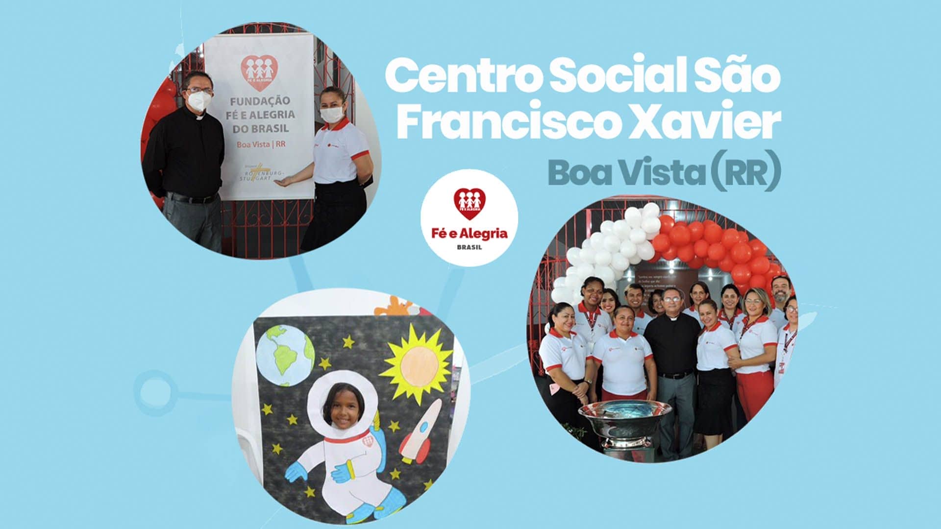 Centro social de Fe y Alegría Brasil para población vulnerable