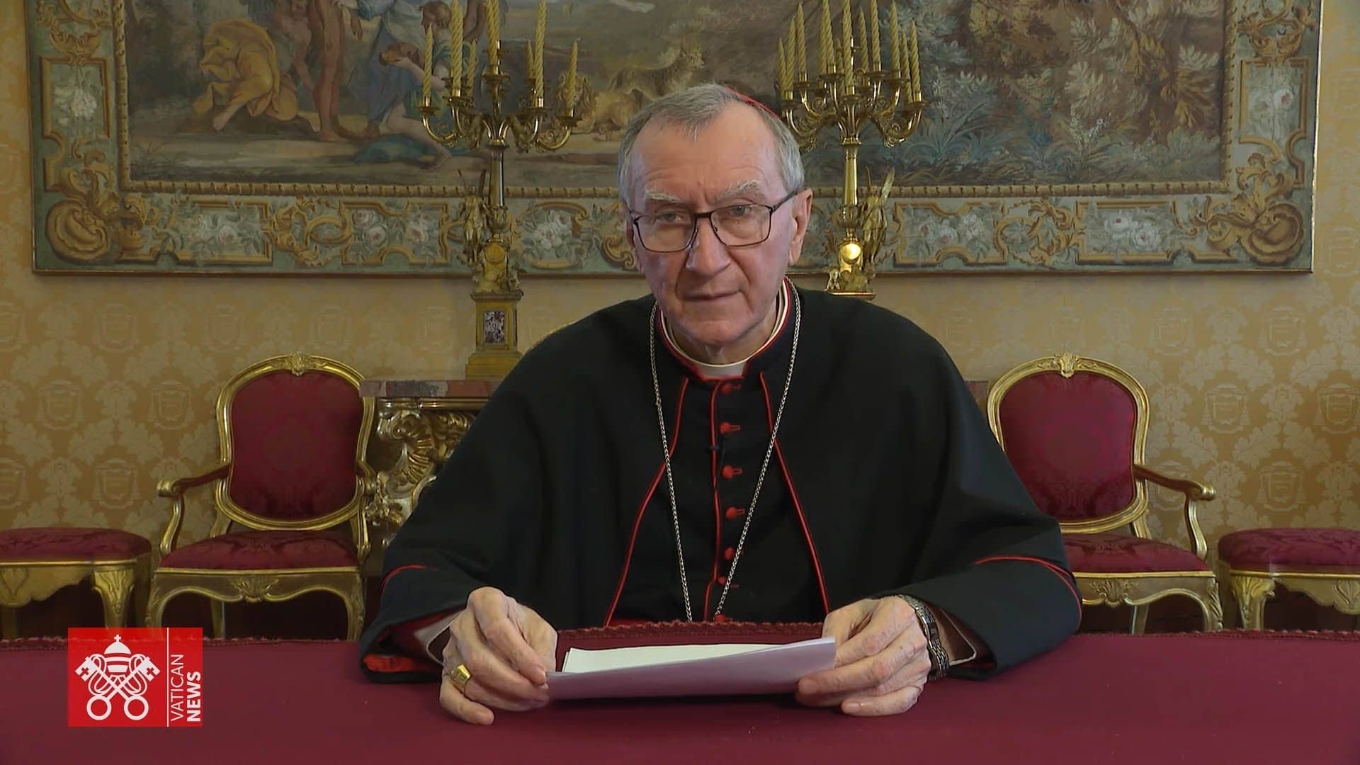 Declaraciones del Secretario de Estado Vaticano tras ataque a Ucrania