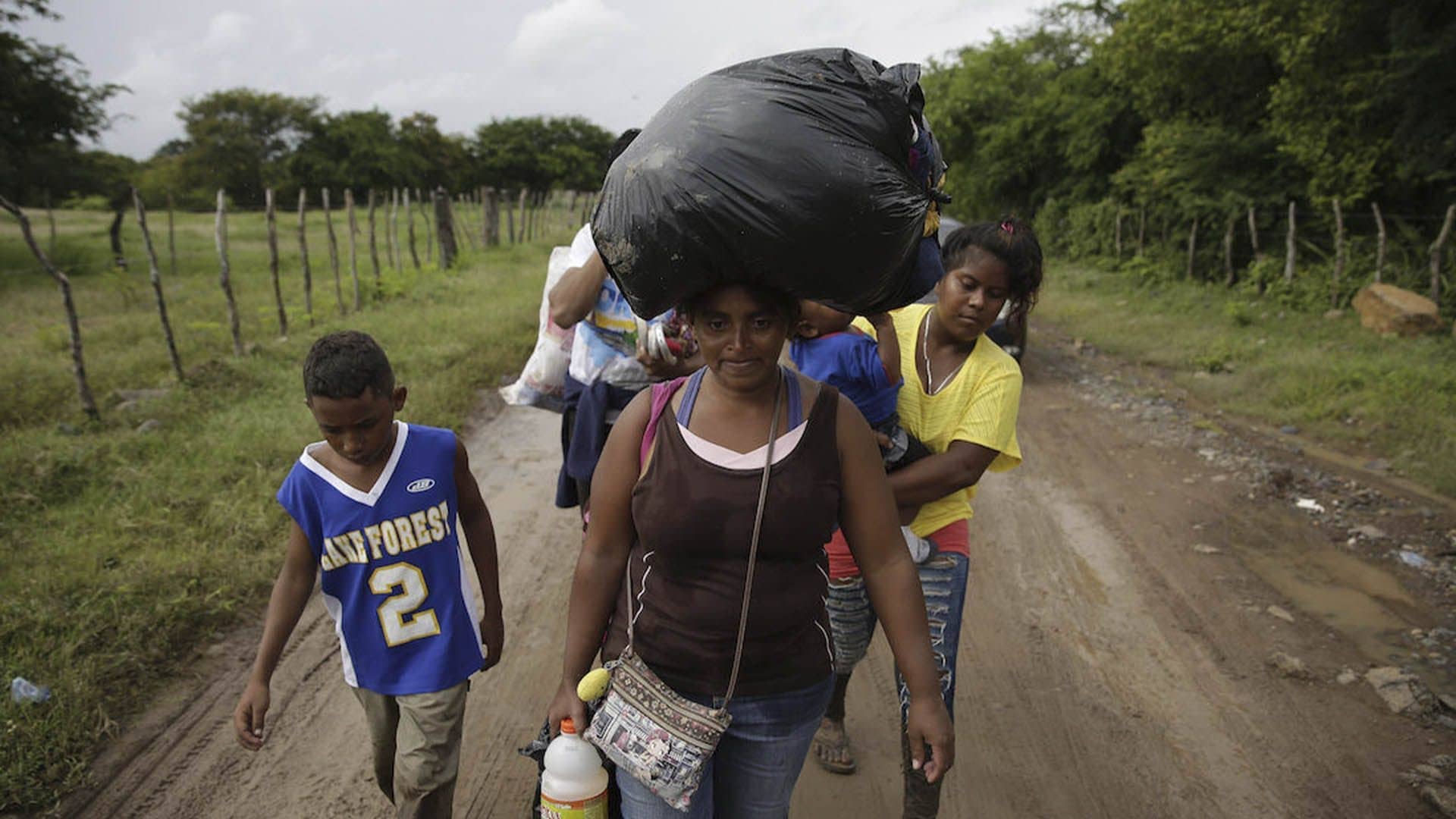 Crisis migratoria en frontera oriental de Honduras