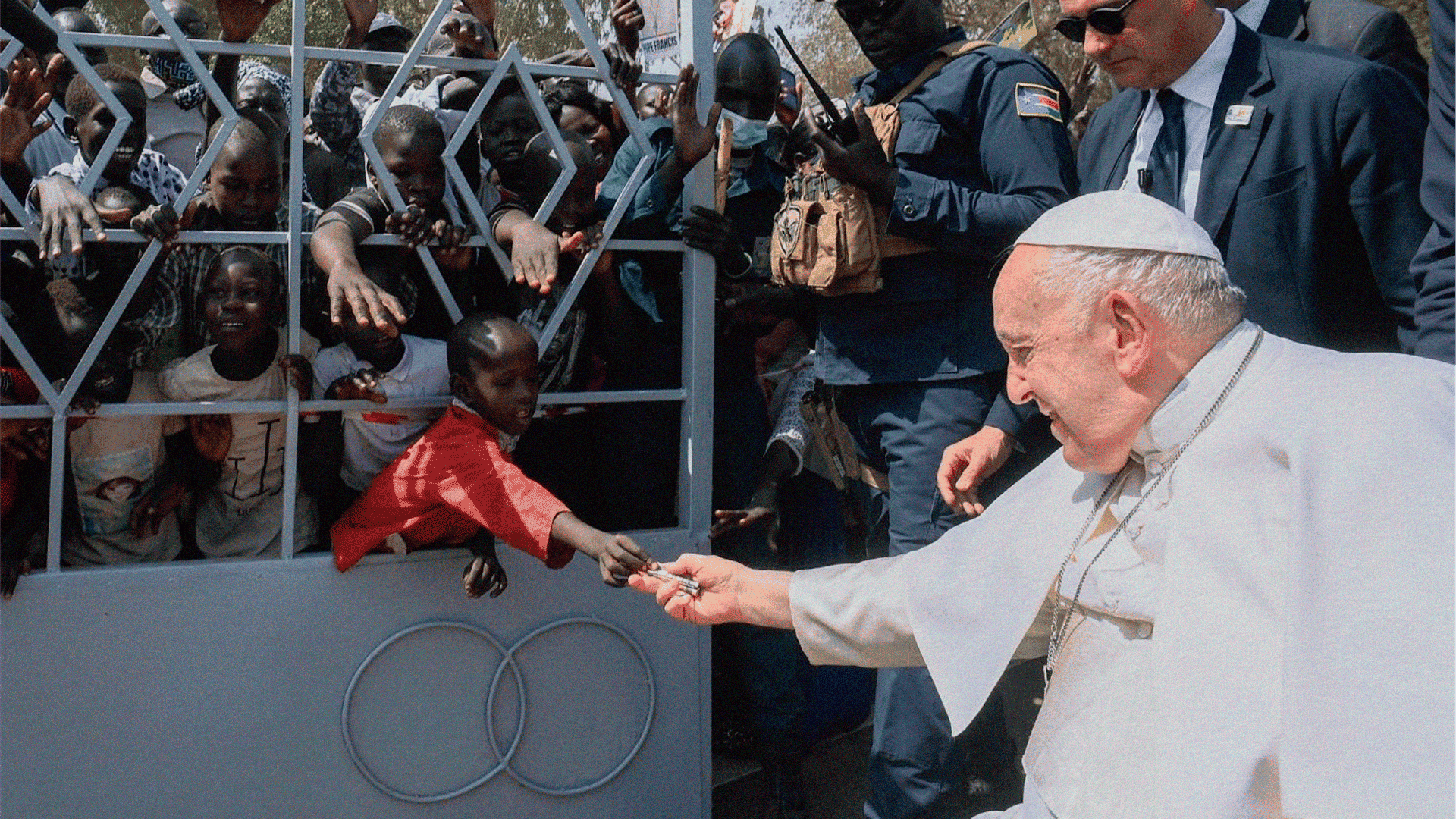 10 frases de Francisco en el Congo y en Sudán del Sur